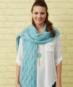 Free Knitting Pattern for a Stunning Lace Scarf