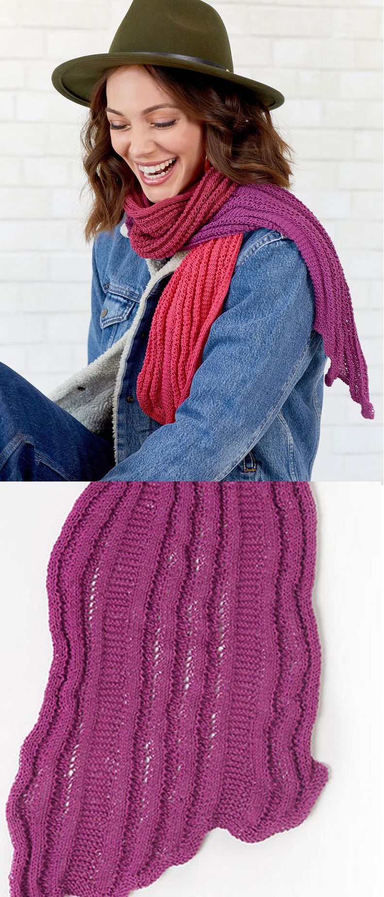 Free Knitting Pattern for a Long and Skinny Scarf ...