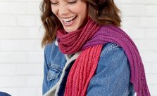Free Knitting Pattern for a Long and Skinny Scarf