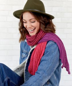 Free Knitting Pattern for a Long and Skinny Scarf