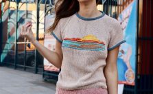 Free Knitting Pattern for a Ladies Summer Top