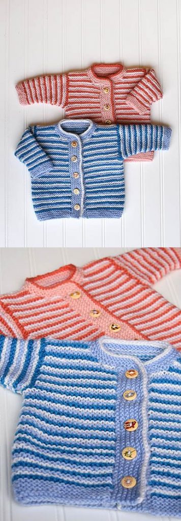 Free Children's Knitting Patterns to Download Cardigan for boys and girls