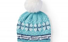 Free Knitting Pattern for a Fair Isle Hat On the Slopes Beanie