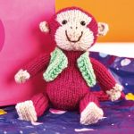 Free Knitting Pattern for a Monkey Toy Amigurumi