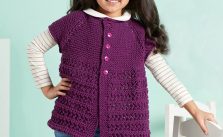 Free Pattern for a Chic Girly Knit Cardigan