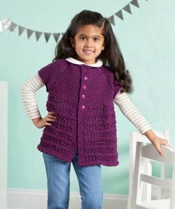 Free Pattern for a Chic Girly Knit Cardigan