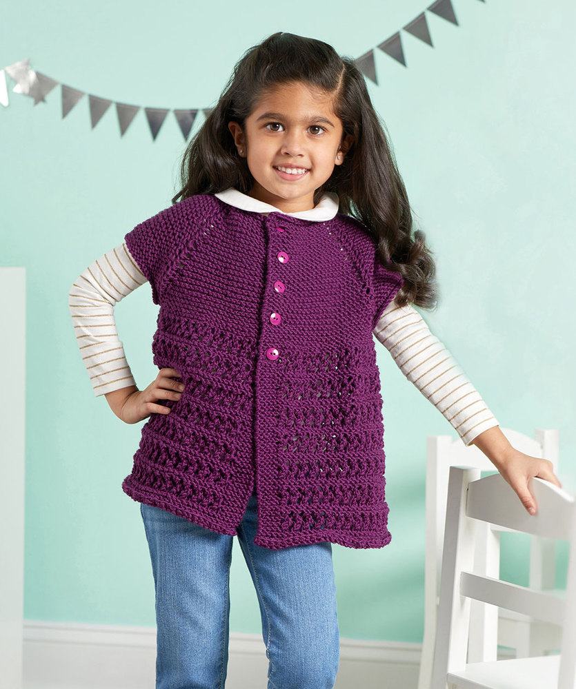 Free Pattern for a Chic Girly Knit Cardigan