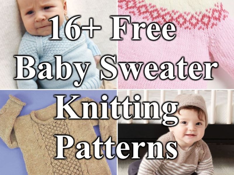 Free Baby Sweater Knitting Patterns