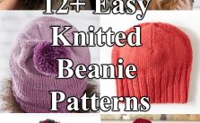 12+ Easy Knitted Beanie Pattern