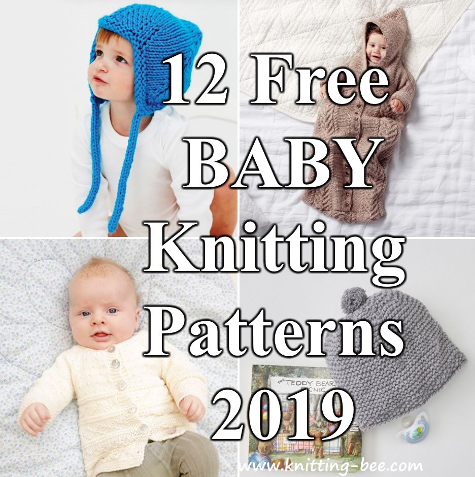 12 Free Baby Knitting Patterns for 2019