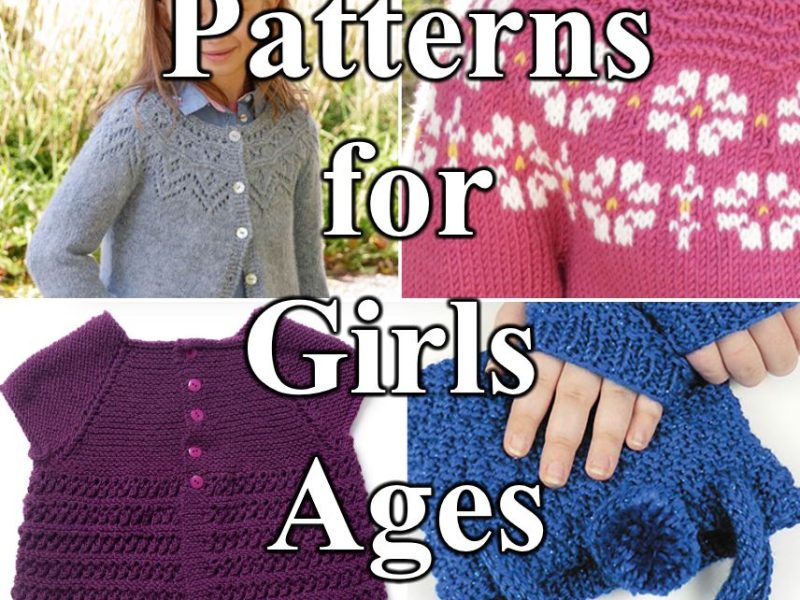 14+ Free Knitting Patterns for Girls