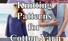 15+ Free Knitting Patterns for Cotton Yarn