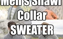 8+ Free Men’s Shawl Collar Sweater Knitting Patterns