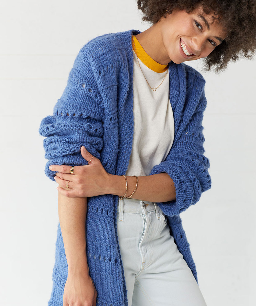 Free Knitting Pattern for a Lovely Cardigan