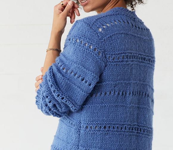 Free Knitting Pattern for a Lovely Cardigan - Knitting Bee