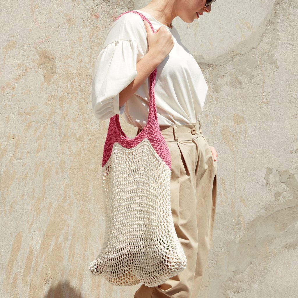 Free Knitting Patterns for Cotton Yarn Market Bag