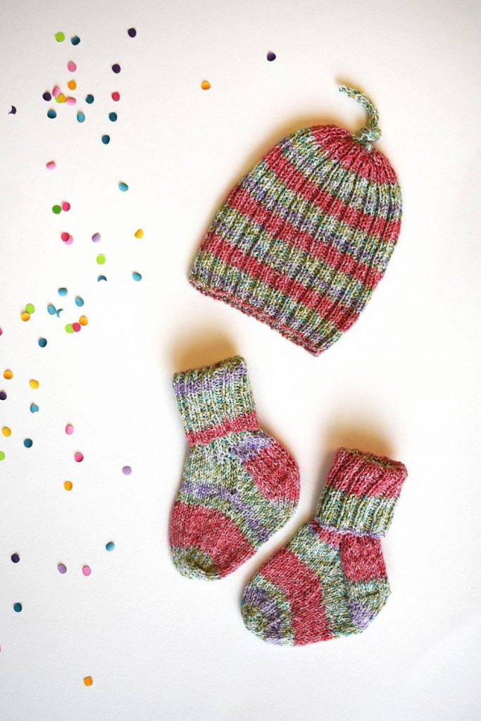 Free Knitting Pattern Itty Bitty Set