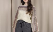 Free Knitting Pattern for a Boatneck Jumper for Women