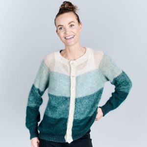 Free Knitting Pattern for a Fade Cardigan