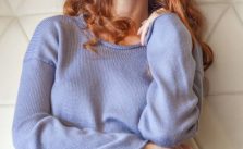 Free Knitting Pattern for a Shirt and Shorts Set for Women
