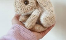 Free Knitting Pattern for an Easter Bunny
