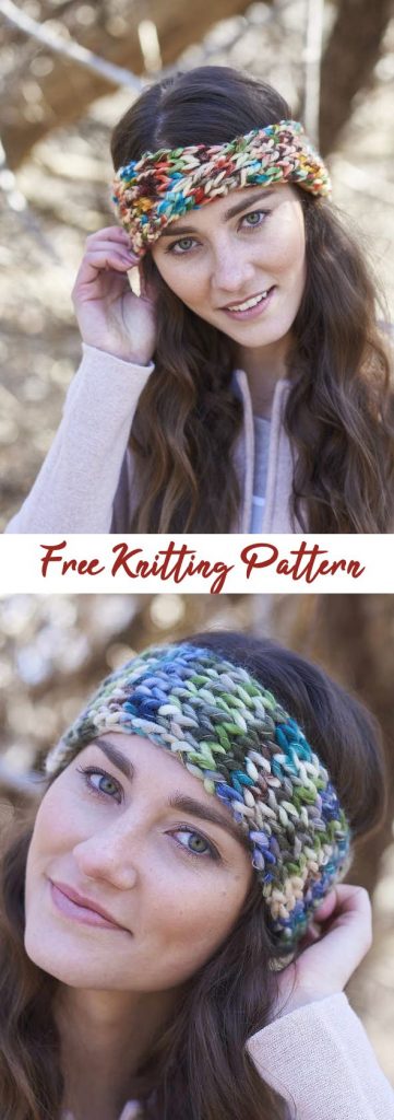 Free Knitting Pattern for an Easy Headband