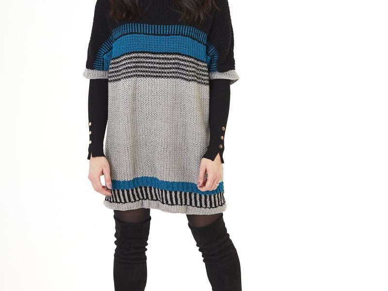 Free Knitting Pattern for a Boxy Tunic