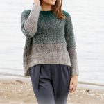 Free Knitting Pattern for a Forest Shadows Sweater with Raglan