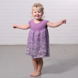 Free Knitting Pattern for a Girl’s Nora Dress