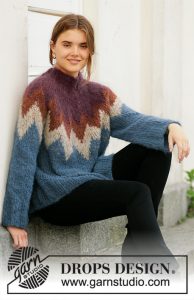 Free Knitting Pattern for a Morocco Love Nordic Style Sweater
