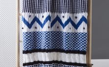 Free Knitting Pattern for a Spot Saver Sampler Throw