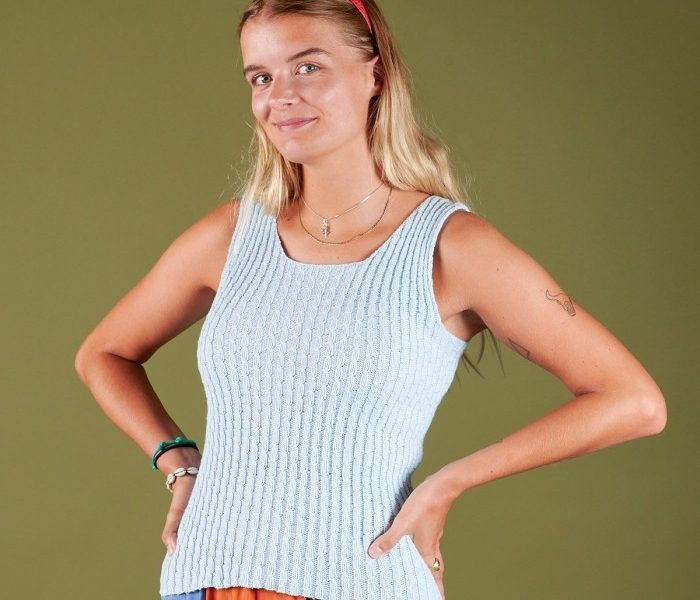Free Knitting Pattern for a Sus Summer Top