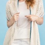 Free Knitting Pattern for an Easy Summer Lace Wrap