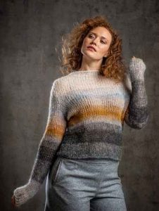 Free Knitting Pattern for an Easy Tapered Sweater