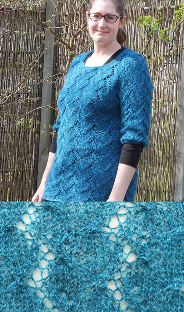 Free Lace tunic knitting patterns