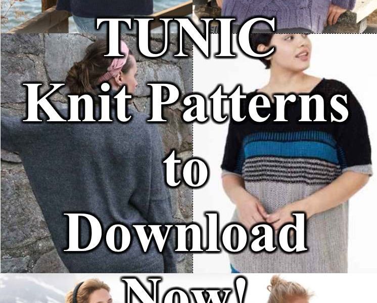 14 + Free Tunic Knitting Patterns to Download Now!