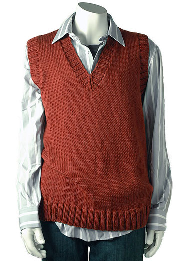 30 + Free V Neck Vest Knitting Patterns to Download!