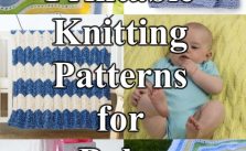 5 Free Printable Knitting Patterns for Baby Blankets
