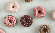 Free Knitting Pattern for Tiny Little Doughnuts