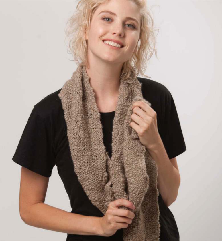 Free Scarf Knitting Patterns Australia seed stitch