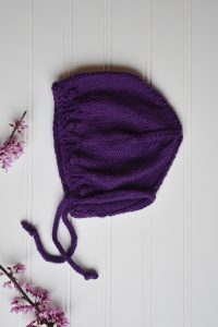 Free Knitting Pattern for a Petite Bonnet