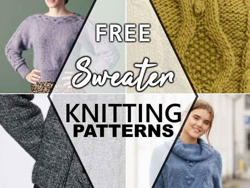 Cable Sweater Knitting Patterns