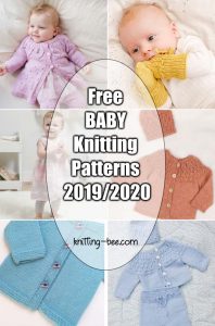 New and Free Baby Knitting Patterns 2019/2020