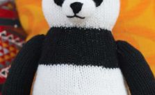 Free Knitting Pattern for Percy the Panda
