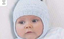 Free Knitting Pattern for a 4 Ply Baby Hat