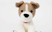 Free Knitting Pattern for a Jack Russell Dog