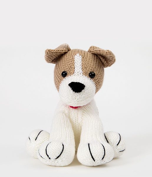 Free Knitting Pattern for a Jack Russell Dog