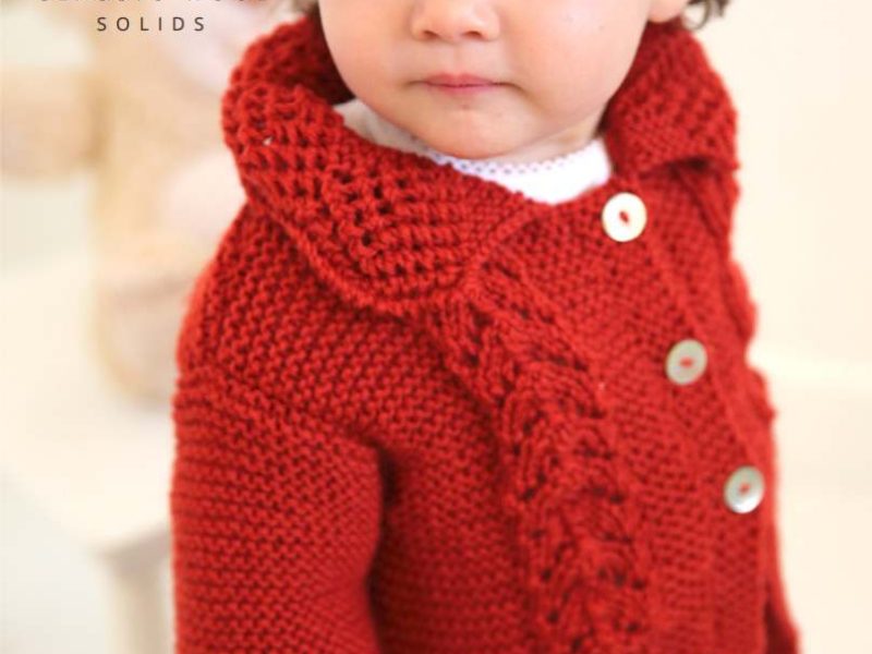 Free baby knit jacket pattern