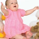 free knitting pattern for a baby and toddler dress