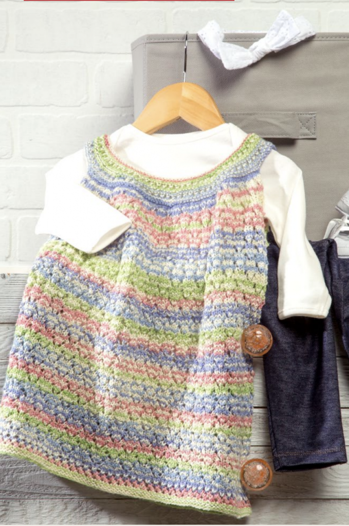 free knitting pattern for a baby dress